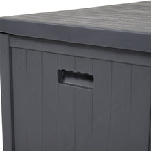 Load image into Gallery viewer, Garden Cushion Storage Box Waterproof Grey