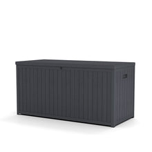 Load image into Gallery viewer, Outdoor Grey Storage Deck Box - Large Size Garden Storages & Greenhouses Living and Home