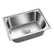 Load image into Gallery viewer, Stainless Steel Kitchen Sink Single Bowl Catering Living and Home