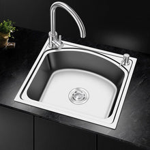 Load image into Gallery viewer, Stainless Steel Kitchen Sink Single Bowl Catering Living and Home Version B
