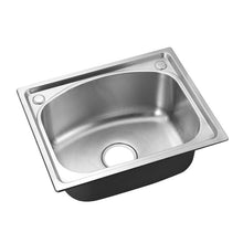 Load image into Gallery viewer, Stainless Steel Kitchen Sink Single Bowl Catering Living and Home