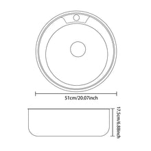 Load image into Gallery viewer, Stainless Steel Kitchen Sink Single Bowl Catering Living and Home