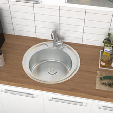 Load image into Gallery viewer, Stainless Steel Kitchen Sink Single Bowl Catering Living and Home