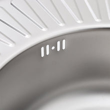 Load image into Gallery viewer, Large Inset Stainless Steel Kitchen Sink Kitchen Sinks Living and Home