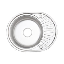 Load image into Gallery viewer, Large Inset Stainless Steel Kitchen Sink Kitchen Sinks Living and Home