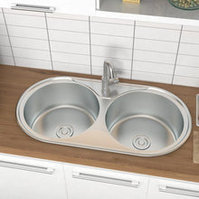 Load image into Gallery viewer, Launching Kit Stainless Steel Sink Living and Home