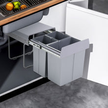 Load image into Gallery viewer, 40L Pull Out Recycling Waste Bin Kitchen Waste Bins Living and Home