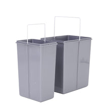 Load image into Gallery viewer, 30/40L Grey Pull Out Recycling Waste Bin for Kitchen Kitchen Waste Bins Living and Home