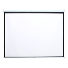 Load image into Gallery viewer, Manual Pull Down Retractable Projector Screen 4:3 Projector Screens Living and Home