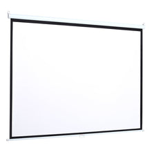 Load image into Gallery viewer, Manual Pull Down Retractable Projector Screen 4:3 Projector Screens Living and Home
