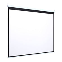 Load image into Gallery viewer, Manual Pull Down Retractable Projector Screen 4:3 Projector Screens Living and Home