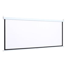 Load image into Gallery viewer, Manual Pull Down Retractable Projector Screen 4:3 Projector Screens Living and Home