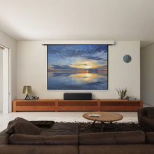 Load image into Gallery viewer, Manual Pull Down Retractable Projector Screen 4:3 Projector Screens Living and Home 153cm L x 105cm W