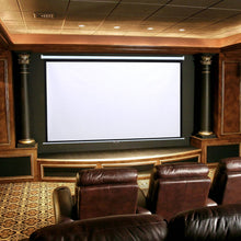 Load image into Gallery viewer, Manual Pull Down Retractable Projector Screen 4:3 Projector Screens Living and Home