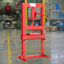 Load image into Gallery viewer, 6 Ton Hydraulic H-Frame Shop Press Adjustable Working Table Workshop Presses Living and Home