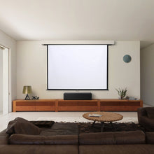 Load image into Gallery viewer, 4:3 Projector Screen with Manual Pull Down for Home Theater Projector Screens Living and Home 140cm W x 105cm H