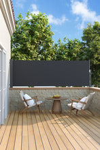 Load image into Gallery viewer, 9ft Length Side Awning Retractable Outdoor Privacy Screen