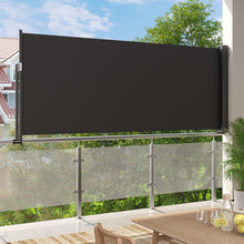 Load image into Gallery viewer, 300cm Outdoor Patio Retractable Side Awning Balcony Sunshade Blind