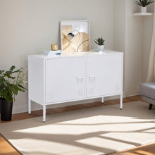 Load image into Gallery viewer, Modern Lateral File Cabinet with 2 Doors Living and Home