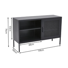 Load image into Gallery viewer, 119cm Wide Freestanding Steel File Filing Cabinet TV Stands Living and Home