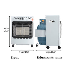 Load image into Gallery viewer, 4.2KW Gas Heater Small Size Indoor Natural Gas Heater Space Heaters Living and Home
