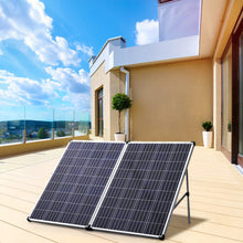 Load image into Gallery viewer, Portable Folding Solar Panel Kit Solar Panels Living and Home 120W