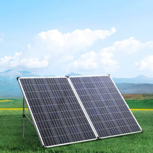 Load image into Gallery viewer, Portable Folding Solar Panel Kit Solar Panels Living and Home 100W