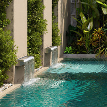 Load image into Gallery viewer, 30cm Back Entry Stainless Steel Water Blade Fountains Living and Home