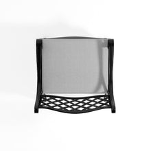 Load image into Gallery viewer, Set of 2 Garden Chairs Cast Aluminum Seating with Cushion Patio Side Chairs Living and Home