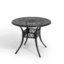 Load image into Gallery viewer, Garden Bistro Table Round Hollow Table with Parasol Hole Garden Dining Tables Living and Home