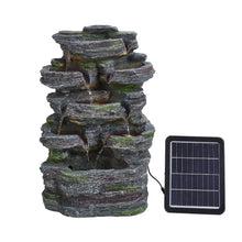 Load image into Gallery viewer, Faux Rock Garden Fountain with Lights Fountains Living and Home