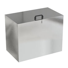 Load image into Gallery viewer, Large Galvanized Feed Storage Bin with One Compartment Garden Storage Boxes Living and Home