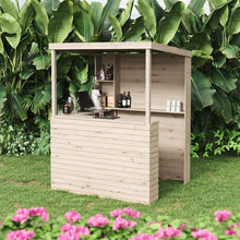 Load image into Gallery viewer, Outdoor Solid Wood Garden Bar Garden Bars Living and Home