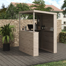 Load image into Gallery viewer, Outdoor Solid Wood Garden Bar Garden Bars Living and Home