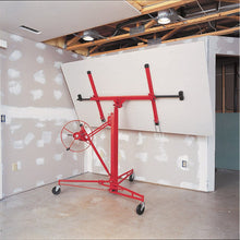 Load image into Gallery viewer, 16FT Rolling Drywall Lifter Panel Hoist Jack Tool Cranes Living and Home