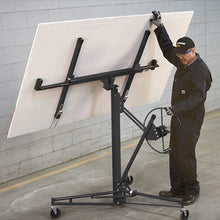 Load image into Gallery viewer, 16FT Rolling Drywall Lifter Panel Hoist Jack Tool Cranes Living and Home Black