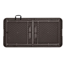 Load image into Gallery viewer, 120 CM Folding Table UK -Brown Collapsible Design Portable Tables Foldtable table Living and Home