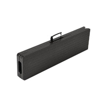 Load image into Gallery viewer, 2 pcs Portable Outdoor Folding Chairs - Rattan Plastic, Black Foldable Design Garden Dining Sets Living and Home