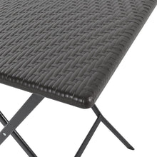 Load image into Gallery viewer, Set of 2 Outdoor Rattan Plastic Folding Chairs for Parties Events and More Garden Dining Sets Living and Home