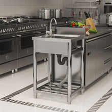 Load image into Gallery viewer, Stainless Steel One Compartment Commercial Sink Living and Home