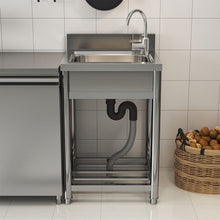 Load image into Gallery viewer, Stainless Steel One Compartment Commercial Sink Living and Home
