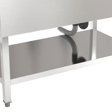 Load image into Gallery viewer, Stainless Steel Hand Wash Basin with Front Side Living and Home