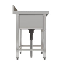 Load image into Gallery viewer, Stainless Steel One Compartment Commercial Sink with Right Drainboard Kitchen Sinks Living and Home