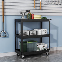Load image into Gallery viewer, 3 Tier Rolling Tool Cart Storage Organizer Tool Storage Cabinets Living and Home