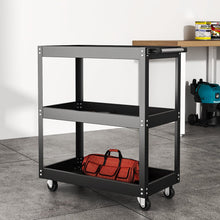Load image into Gallery viewer, 3 Tier Rolling Tool Cart Storage Organizer Tool Storage Cabinets Living and Home