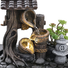 Load image into Gallery viewer, Tabletop Fountain Relaxation Water Feature for Home Office Decor Perfect for Relaxation Meditation Table Decorations Living and Home