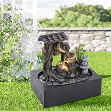 Load image into Gallery viewer, Tabletop Fountain Relaxation Water Feature for Home Office Decor Perfect for Relaxation Meditation Table Decorations Living and Home
