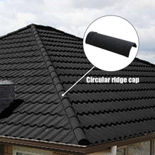 Load image into Gallery viewer, Half Round Ridge Tile Stone Coated Metal Roofing 10pcs Roofing Living and Home