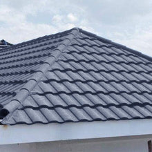 Load image into Gallery viewer, Half Round Ridge Tile Stone Coated Metal Roofing 10pcs Roofing Living and Home