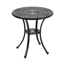 Load image into Gallery viewer, Cast Aluminum Round Patio Dining Table for Outdoor Garden